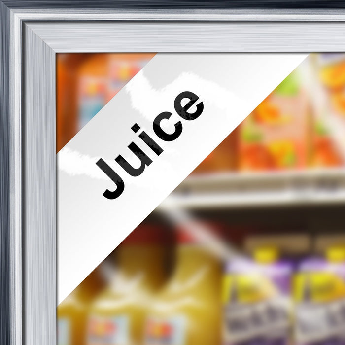 Cooler Door Decal Clings- Juice