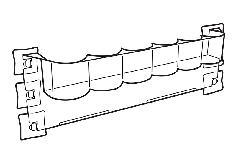 Cooler Door Beverage Racks-6 unit- 10 racks