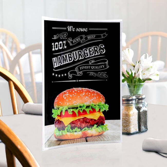 Counter-Table Top 3 Panel Sign Holders