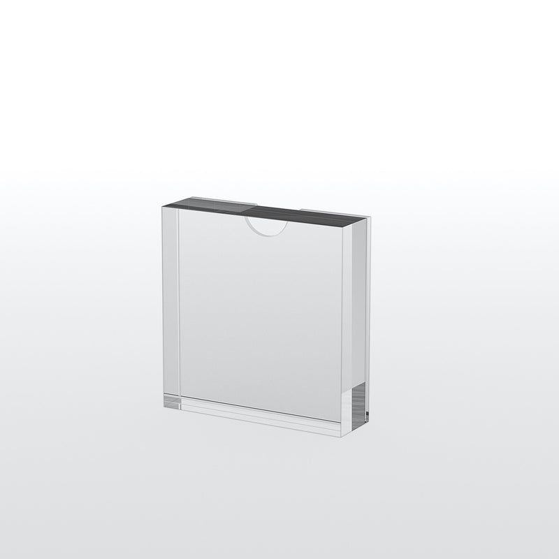 Countertop Block Acrylic Sign Holders-5 pieces