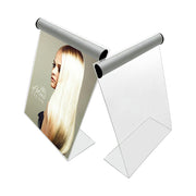 Countertop L-Shaped Sign Holders