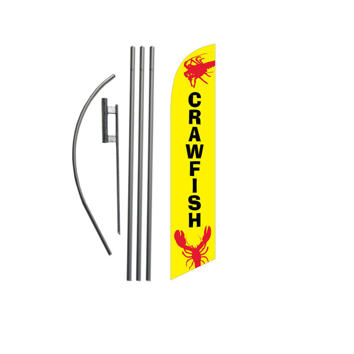 Crawfish Feather Flag Kit