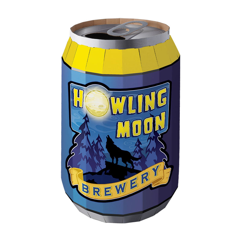 Custom Printed 3' Tall Can Display Standees