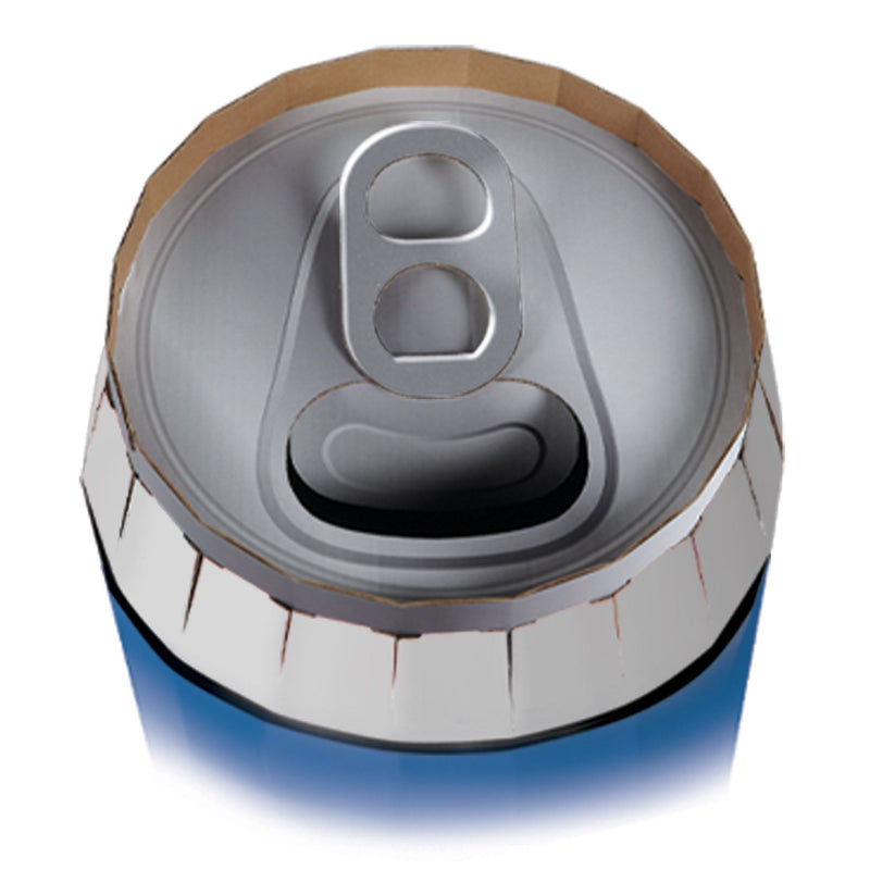 Custom Printed 3' Tall Can Display Standees