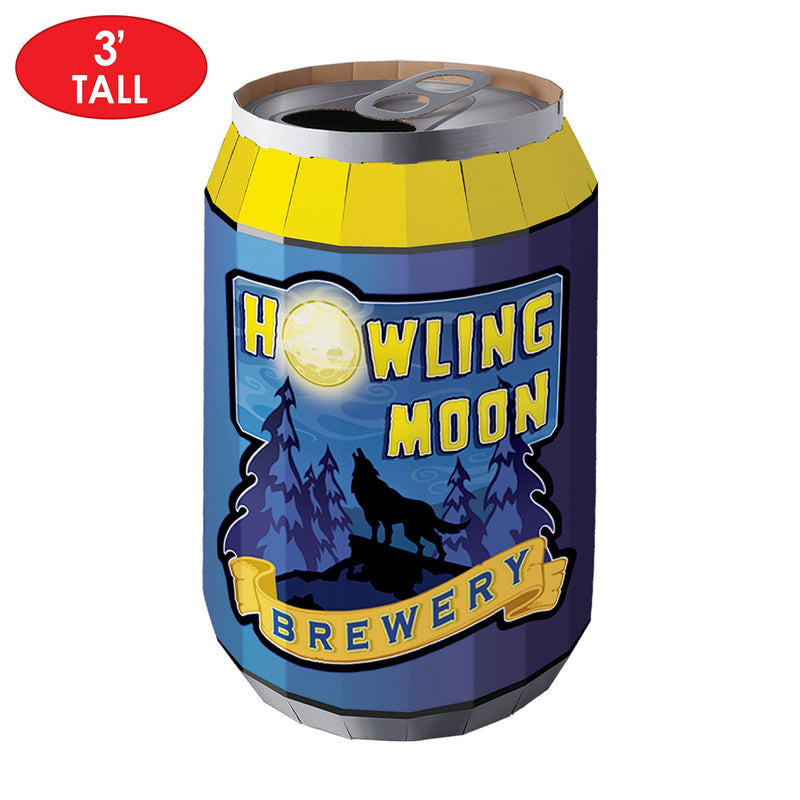 Custom Printed 3' Tall Can Display Standees