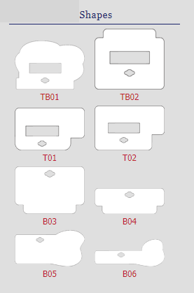 Name Badge Promotional Snap Ons-Custom