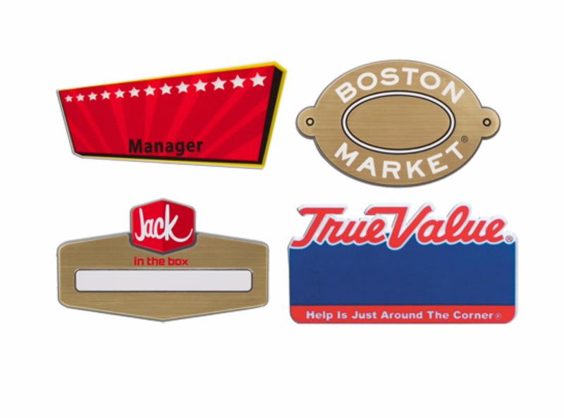 Name Badges-Elegant Custom Printed