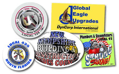 Custom printed labels