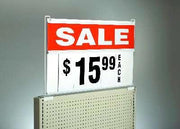 Gondola End Cap Spiral Sign Board Brackets