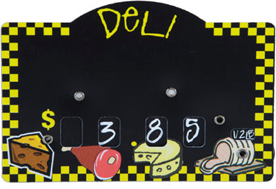 Dial Price Tags for Deli- 5 pieces