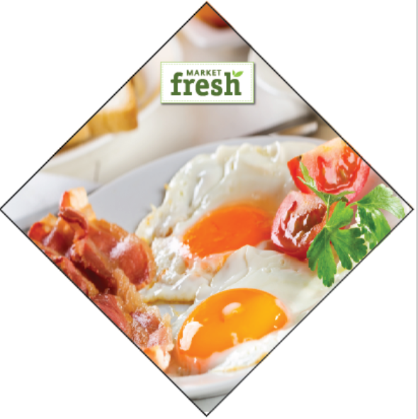 Custom printed Dairy Ceiling Danglers