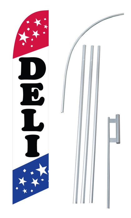 Deli Feather Flag Kit