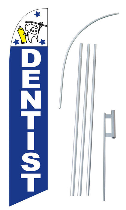 Dentist Feather Flag Kit