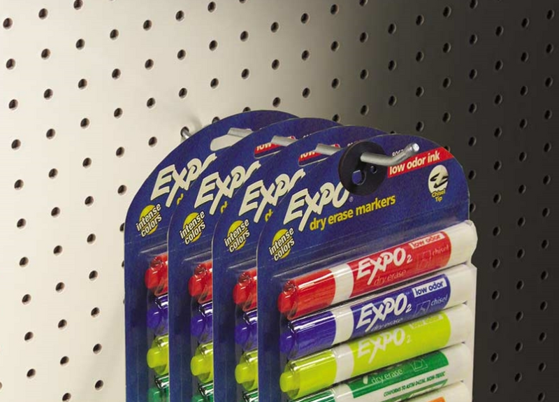 Peg Hook Product Stop Inventory Control-Black 250 pieces