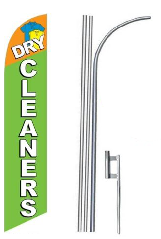 Dry Cleaners Feather Flags Kit