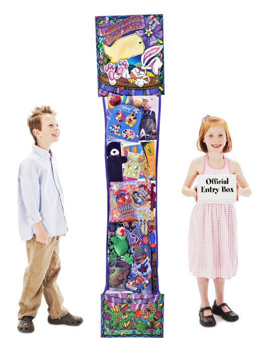 Giant Easter Toy Filled Hanging Basket Sweepstakes-Contest Giveaway- Promotional Item-8' - screengemsinc