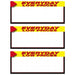 Everyday Low Price Shelf Signs-Laser Compatible-3 up per sheet-300 signs - screengemsinc