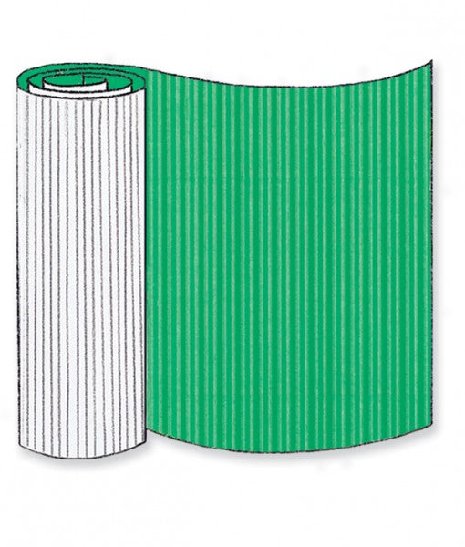 Emerald Green Corrugated Base Pallet Wrap