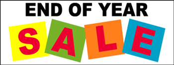 End of Year Sale Banner