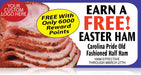 Easter Ham Countertop Easel Sign