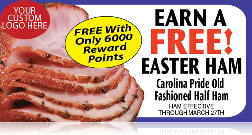 Easter Ham Countertop Easel Sign