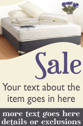 Mattress Sale Handouts -Flyers
