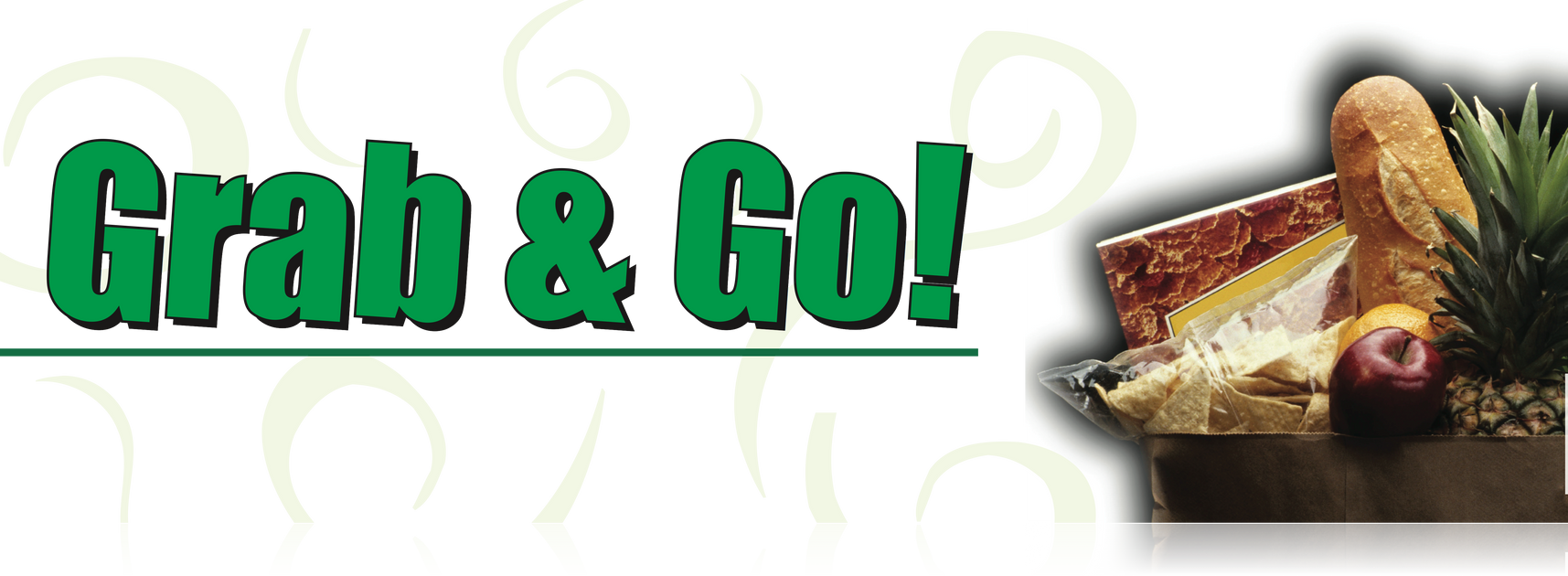 Grab N Go Countertop Easel Sign — screengemsinc