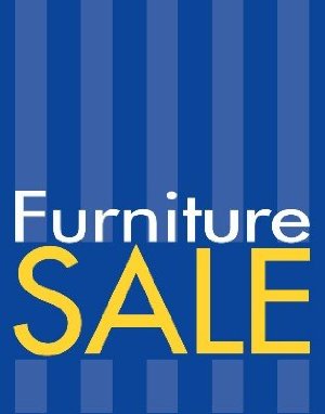 Furniture Sale Easel Sign