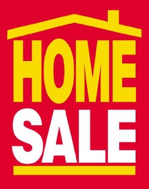 Home Sale Easel Sign