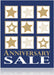 Anniversary Sale Easel Sign