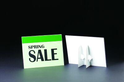 Easel Back Sign Holders- 8.5" W x 11" H -10 pieces