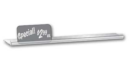 Low-Profile Easel Sign Holder Runner – 24 x 0.5 in | 5-Piece Set