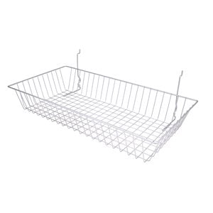 Wire Baskets for Gridwall, Slatwall, Pegboards-6 pieces