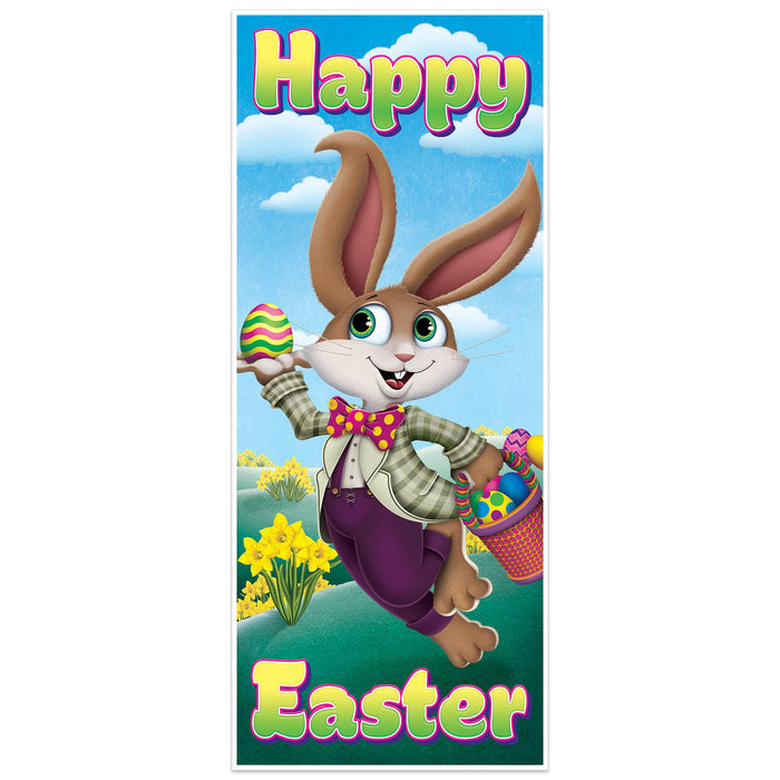 Easter Bunny Display Poly Signs- 30"W x 5'H