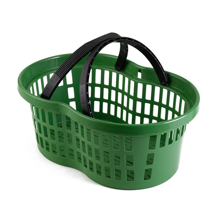 Ergonomically Shaped Shopping Hand Baskets - 6 units