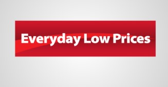 Everyday Low Price Hanging Sign Ceiling Dangler-36" W x 18" H