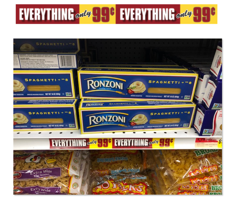 Everything 99 cents Price Channel Shelf Molding Strips