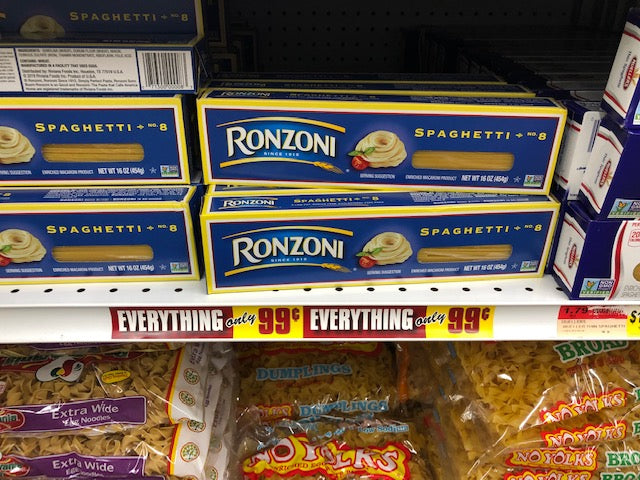 99 cents Price Channel Shelf Molding Strips- 99 cent stores