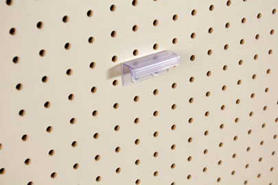 Pegboard Sign Holders- Super Grip 10 per pack