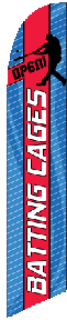 Batting Cages Feather Flags