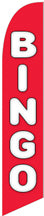 Bingo Feather Flag-Red