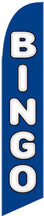 Bingo Feather Flag-Blue
