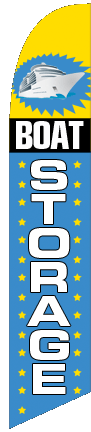 Boat Storage Feather Flag