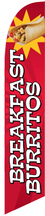 Breakfast Burritos Feather Flag Kit