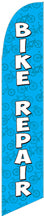 Bike Repair Feather Flag-Blue