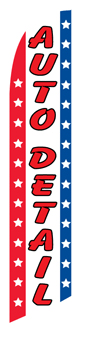Auto Detail Feather Flag Kit