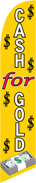 Cash for Gold Feather Flag Kit