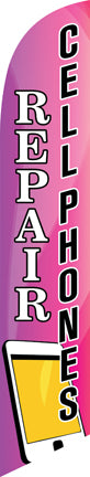 Cell Phone Repairs Feather Flag Kit