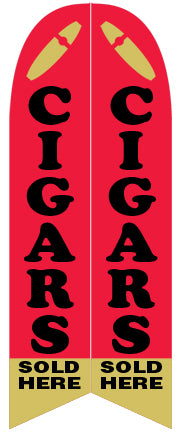 Cigars Sold Here Feather Flag Kit