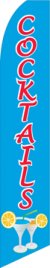Cocktails Feather Flag Kit
